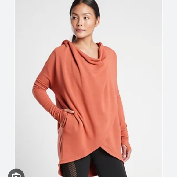 Athleta Purina Wrap Sweatshirt Size medium. - Picture 13 of 15